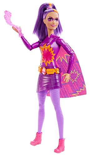 Barbie DHM65 Super Heldinnen Sortiment Feuer, lila von Barbie