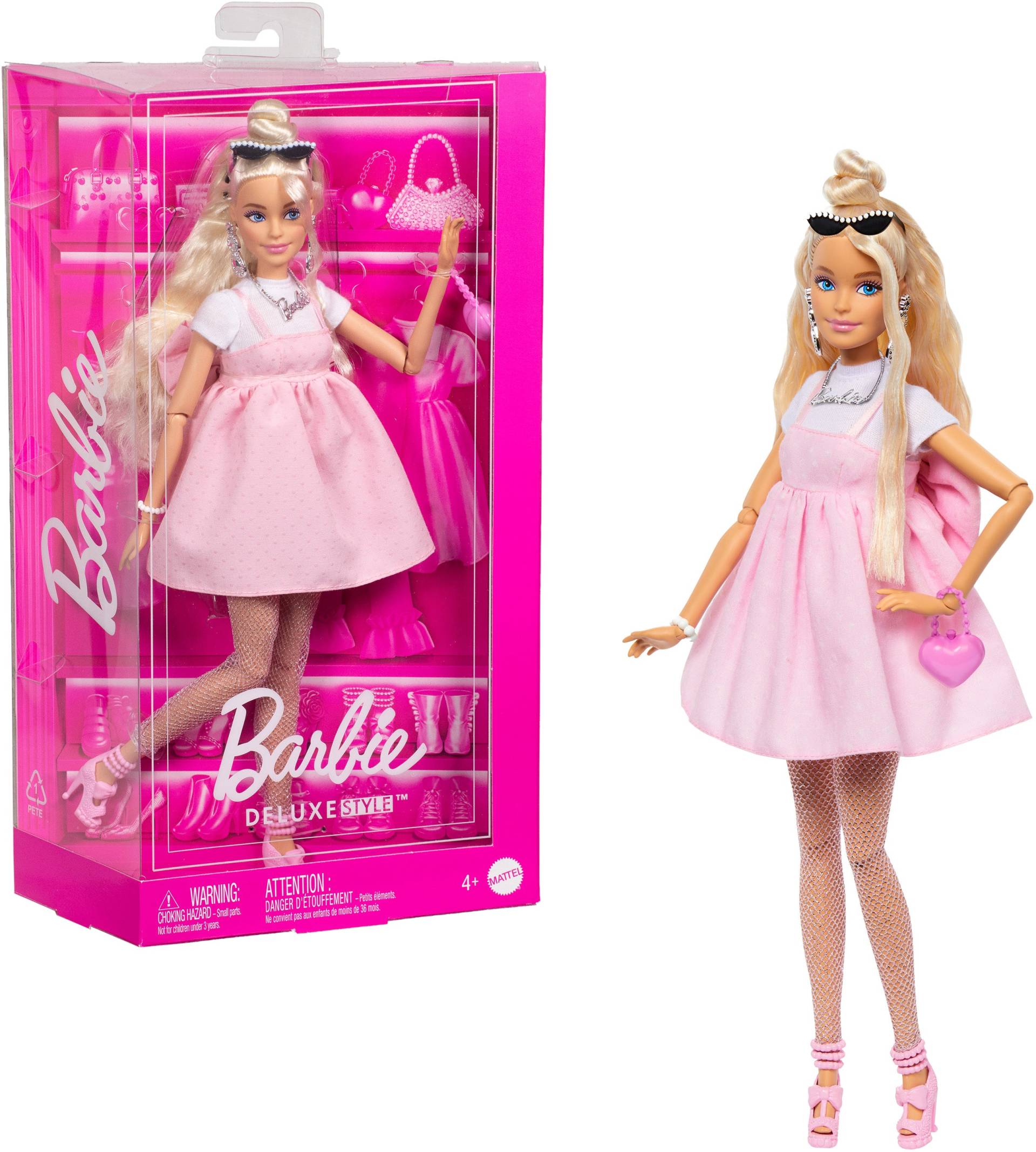 Barbie Deluxe Style Puppe Blonde Haare von Barbie