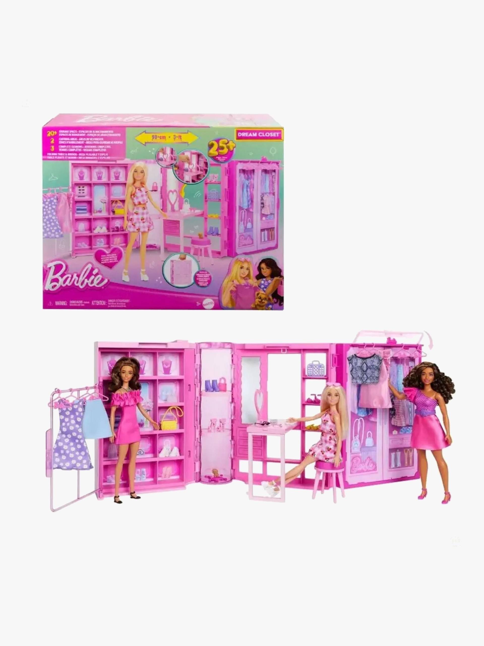 Barbie Dream Closet Spielset mit Puppe und Zubehörteilen Barbie Dream Closet Spielset mit Puppe und Zubehörteilen von Barbie