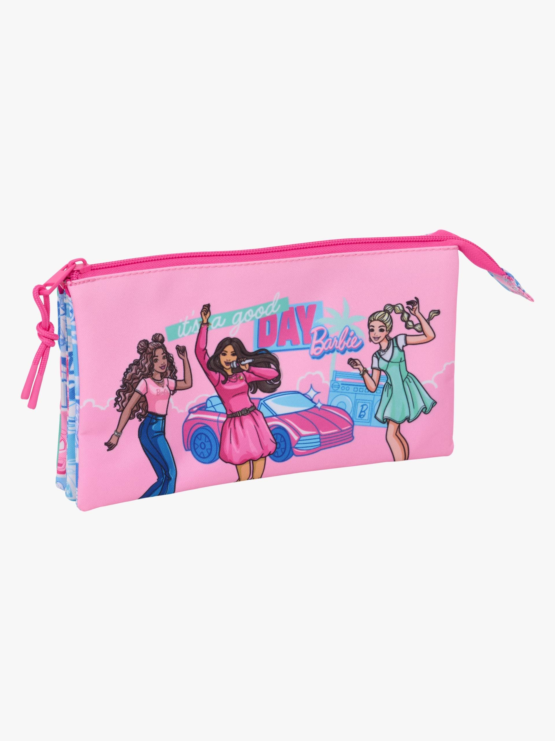 Barbie Dreifach-Federmäppchen, Blau/Pink Barbie Dreifach-Federmäppchen, Blau/Pink von Barbie