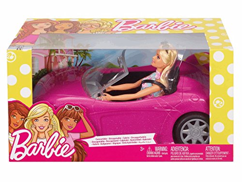 Barbie FPR57 - Puppe mit Cabrio, Spielzeug ab 3 Jahren von Barbie