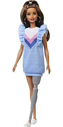 Barbie FXL54 Fashionistas Puppe mit Beinprothese von Barbie