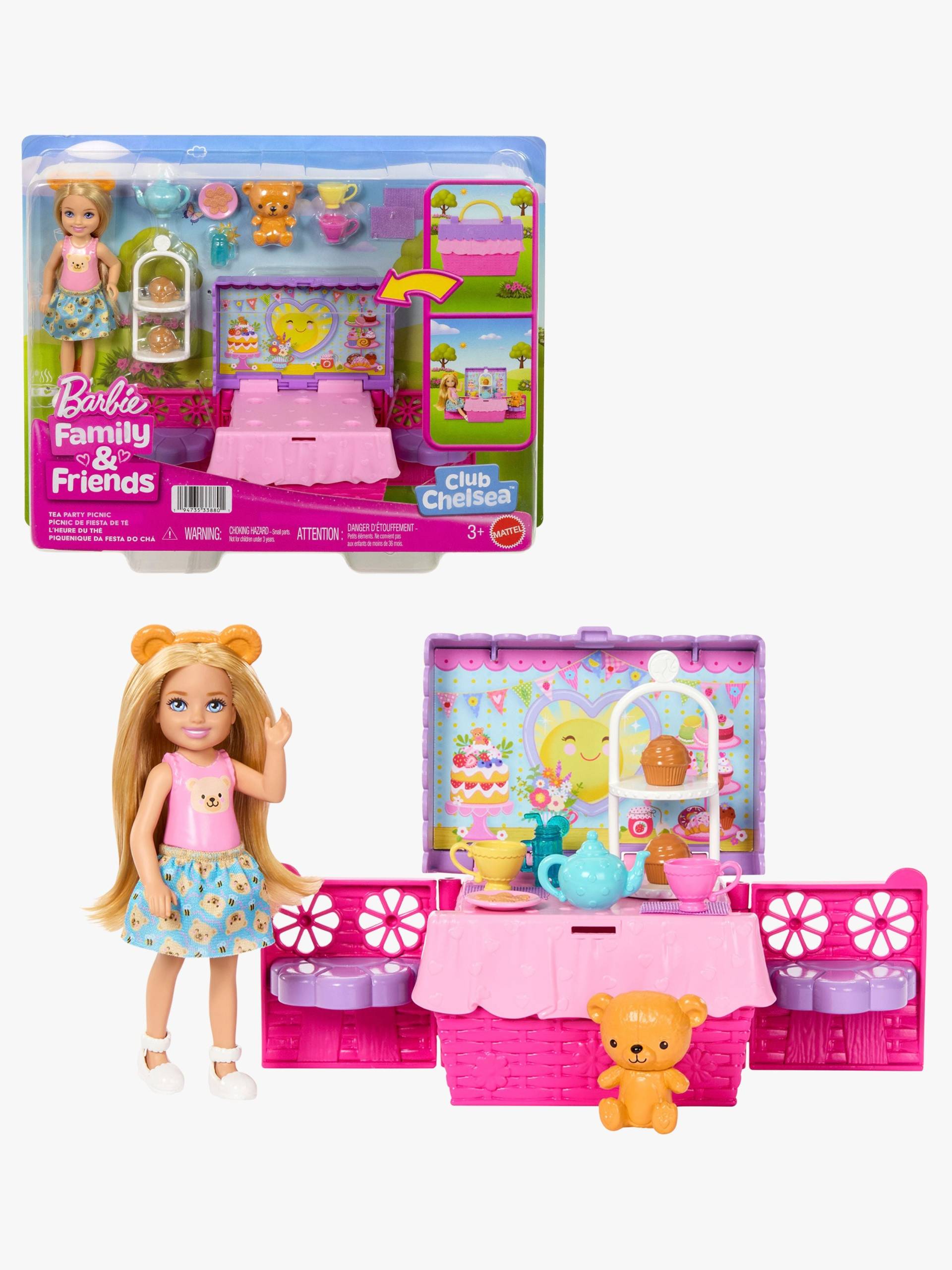 Barbie Family & Friends Club Chelsea Spielset Teestunde Barbie Family & Friends Club Chelsea Spielset Teestunde von Barbie
