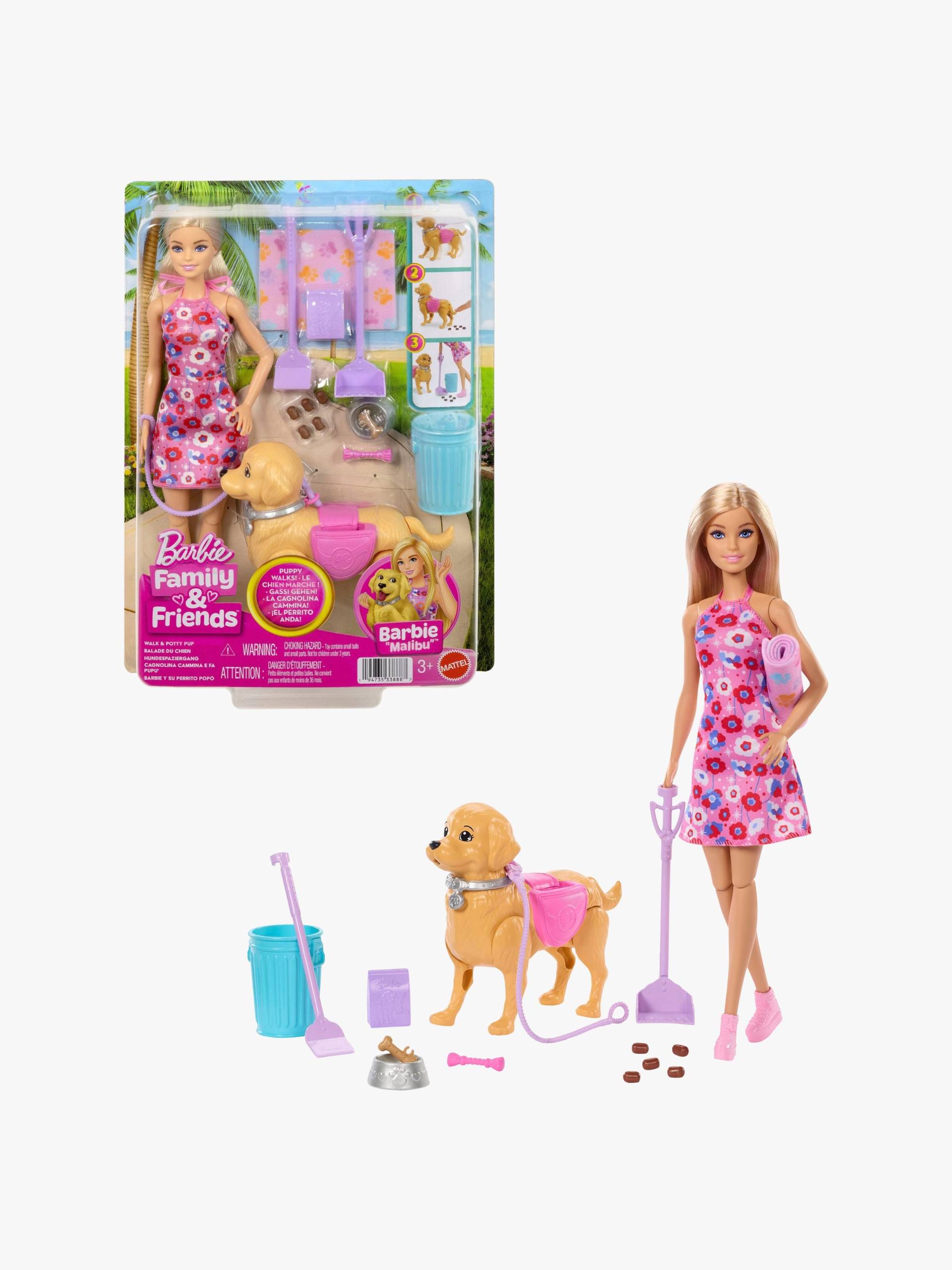 Barbie Family & Friends Malibu Spielset Hundespaziergang Barbie Family & Friends Malibu Spielset Hundespaziergang von Barbie