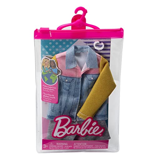 Barbie Fashion Pack - HBV42 - Ken Puppenkleidung Set - Nageljacke + Shorts + Uhr von Barbie