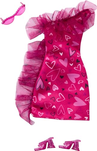 Barbie Fashion Pack HRH36 Puppenkleid für Puppen, 1 Stück Barbie von Mattel