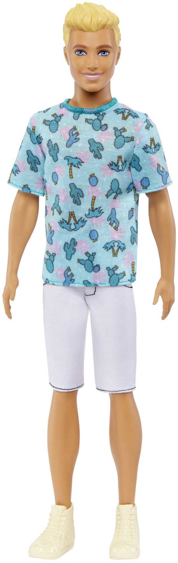 Barbie Fashionista Puppe Ken Blaues Shirt von Barbie