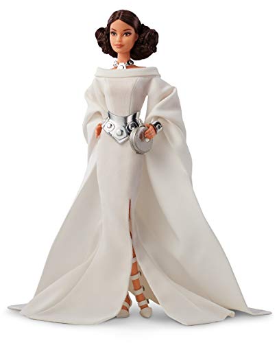 Barbie GHT78 - Signature Star Wars Princess Leia Collector Sammler Puppe, Mehrfarbig von Barbie