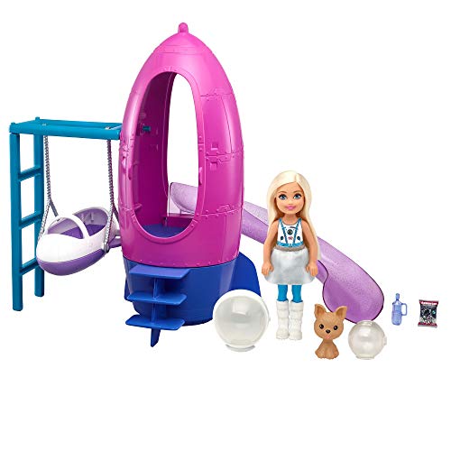 Barbie GWT32 Space Discovery™ Chelsea™ Puppe & Rakete Spielset mit Hündchen von Barbie