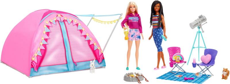 Barbie Let's Go Camping Spielset Zelt von Barbie