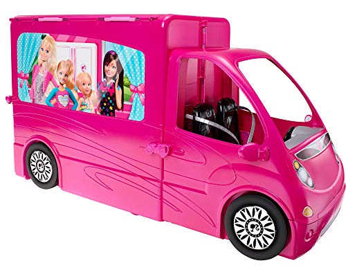 Barbie Mattel BJN62 Glam Camper, inklusive viel Zubehör von Barbie