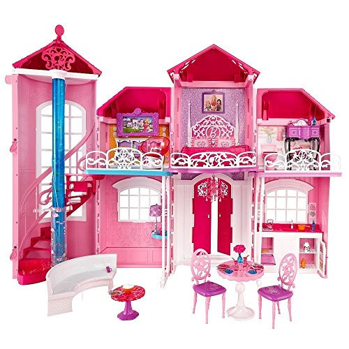 Barbie Mattel BJP34 Traumhaus mit viel Zubehör von Barbie