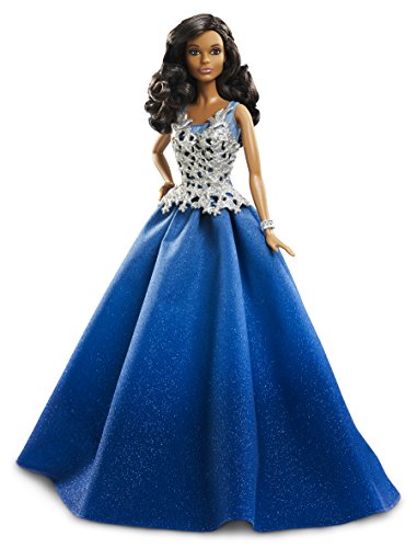 Barbie Mattel DGX99-2016 Holiday blauen Kleid von Barbie