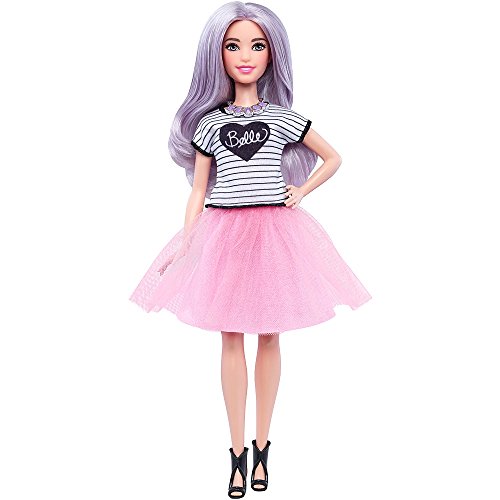 Barbie Mattel DVX76 - Fashionistas Puppe im pinken Tüllrock, Ankleidepuppen von Barbie