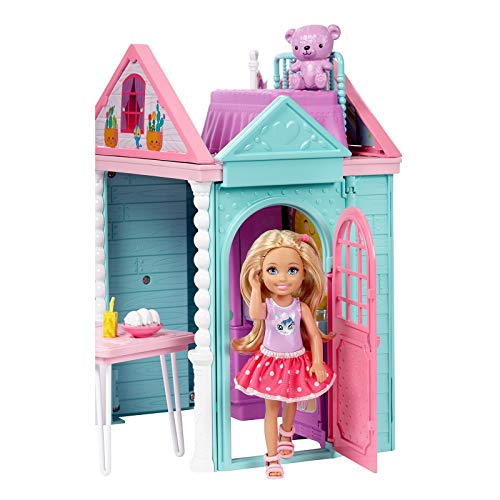 Barbie Mattel DWJ50 - Club Chelsea Spielhaus von Barbie