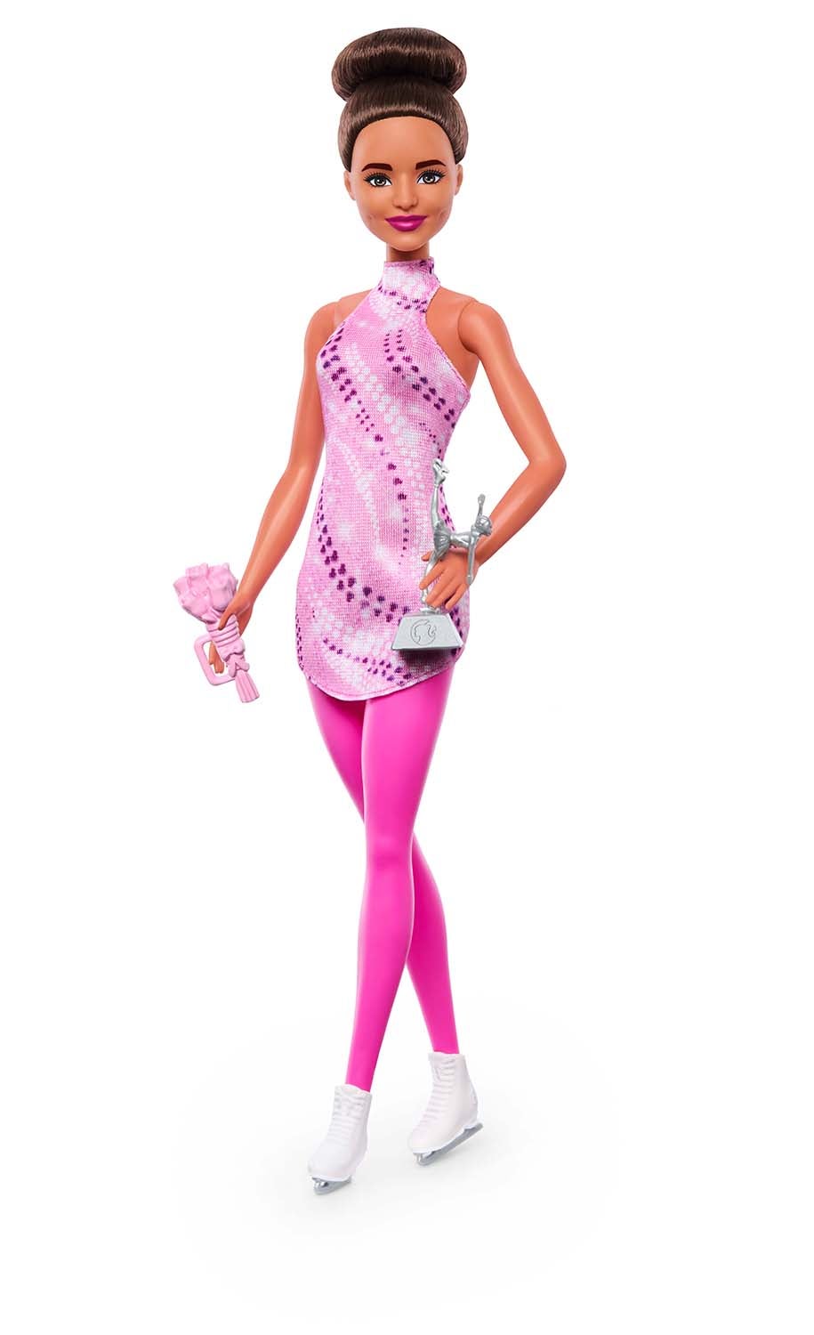 Barbie Modepuppe Eiskunstläuferin von Barbie