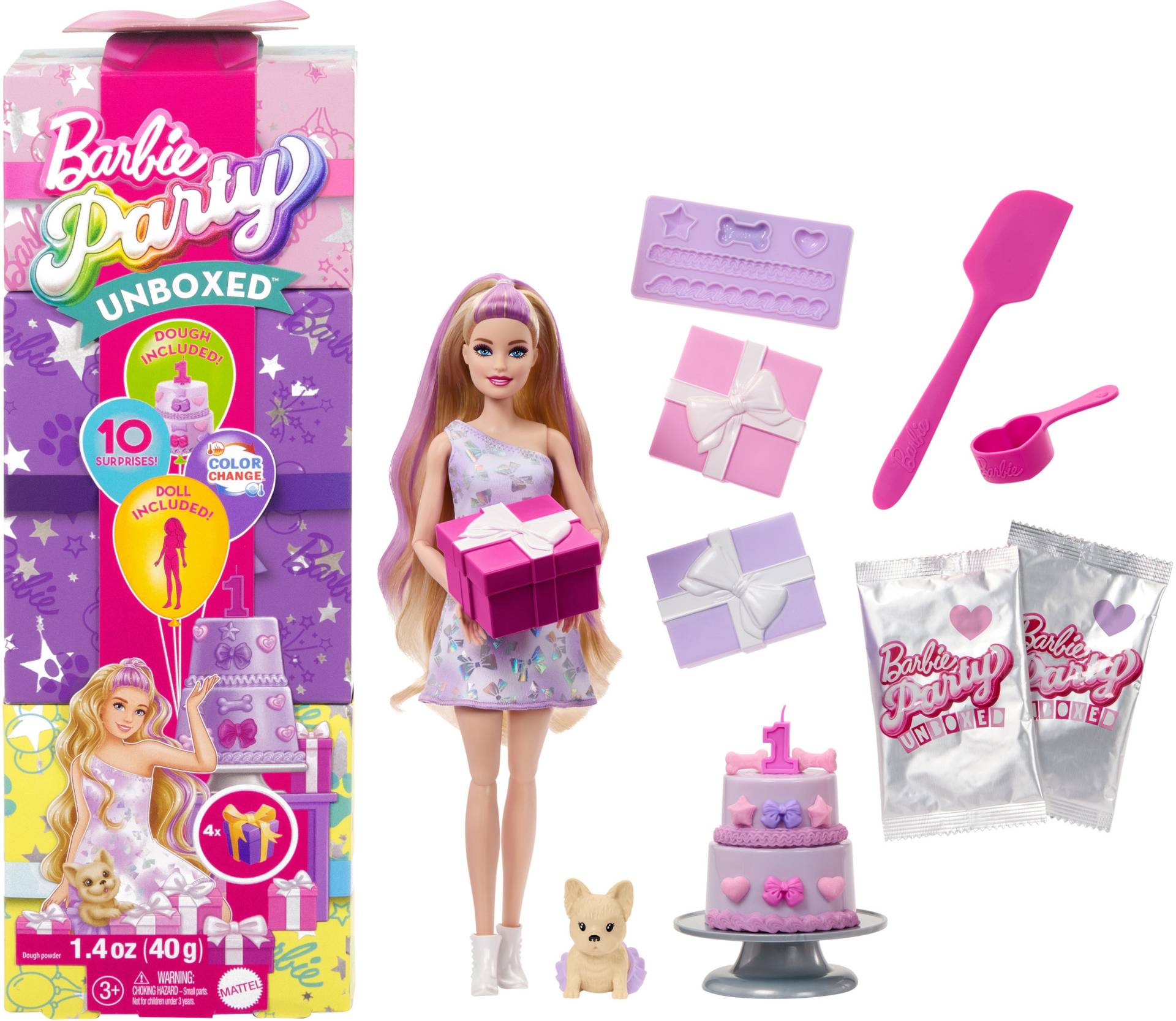 Barbie Party Unboxed Puppe 1 von Barbie