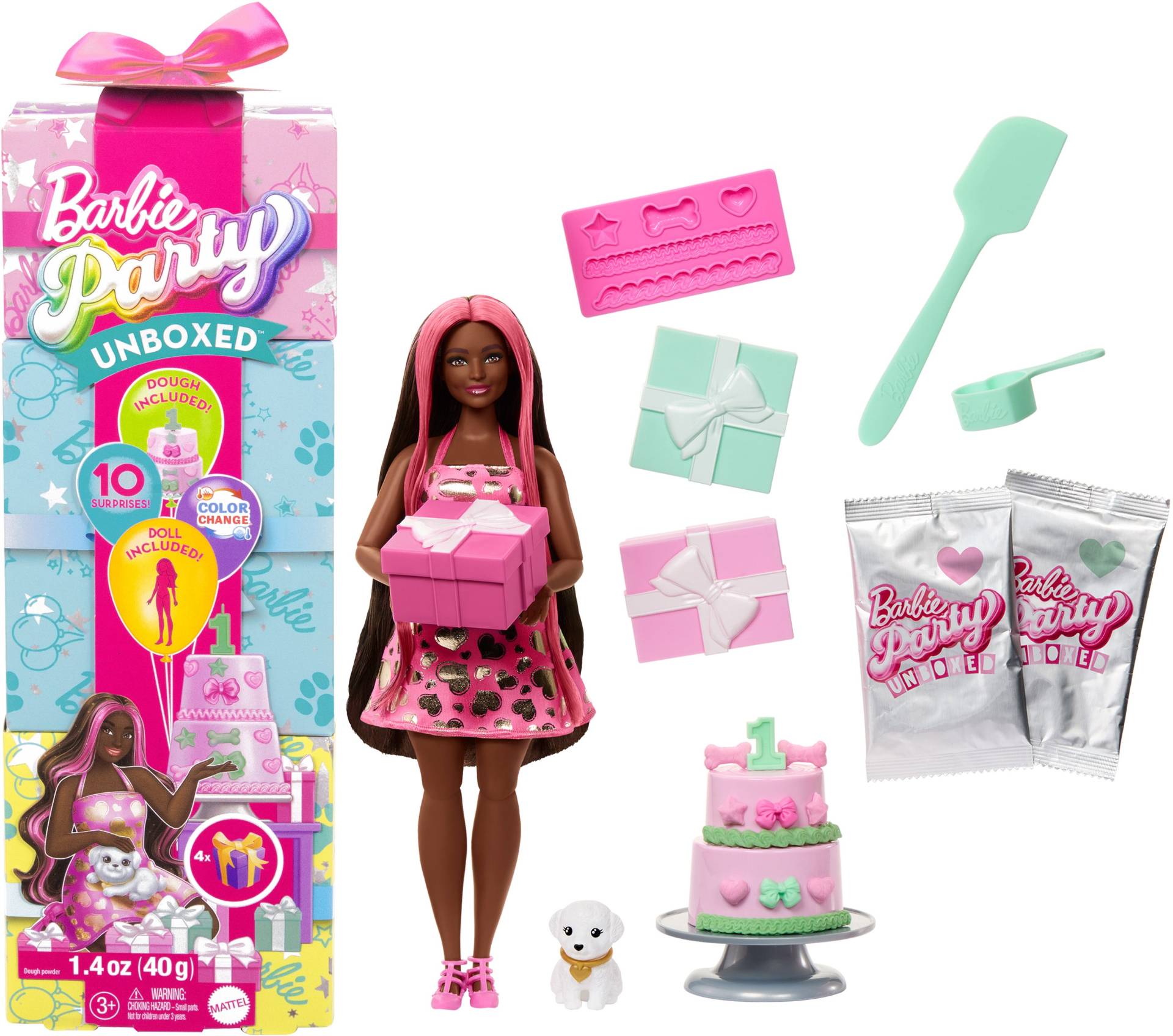 Barbie Party Unboxed Puppe 2 von Barbie