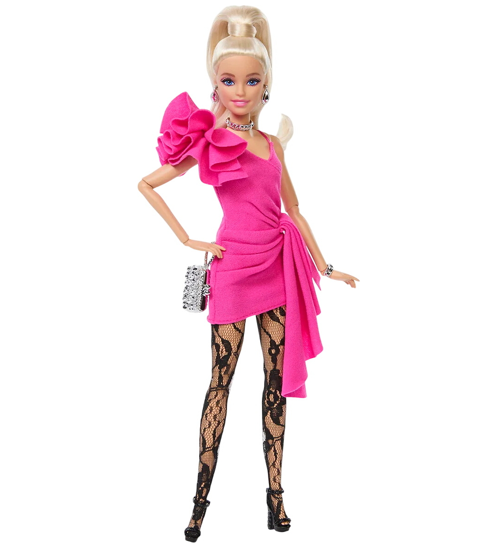 Barbie Puppe - Deluxe Stil Pink & Black Tights - Barbie - One Size - Puppen Barbie Puppe - Deluxe Stil Pink & Black Tights - Barbie - One Size - Puppen von Barbie