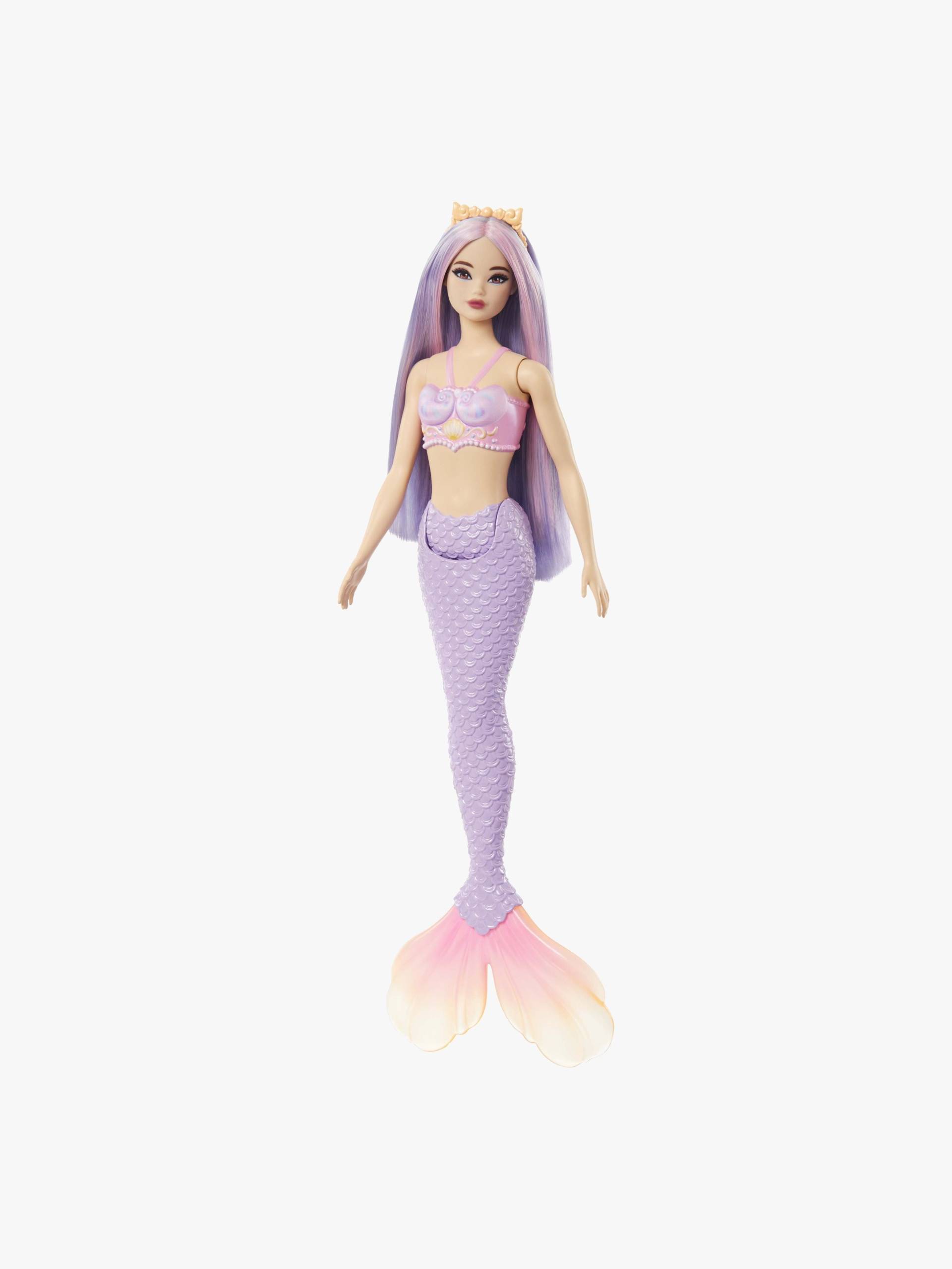 Barbie Puppe Meerjungfrau mit Bunten Haaren, Lila Barbie Puppe Meerjungfrau mit Bunten Haaren, Lila von Barbie
