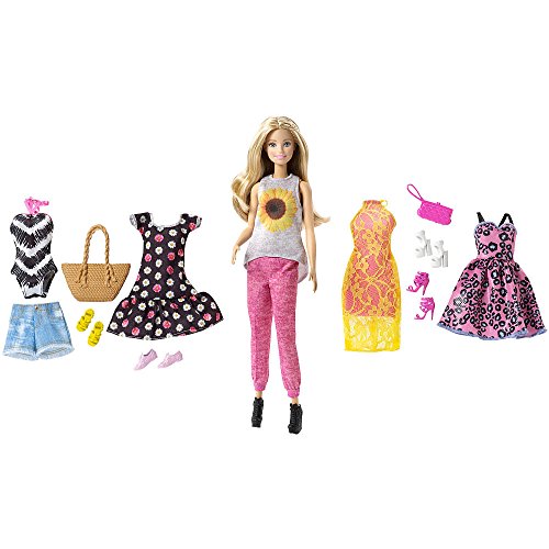 Barbie Puppe Mode blond DMR46 . von Barbie