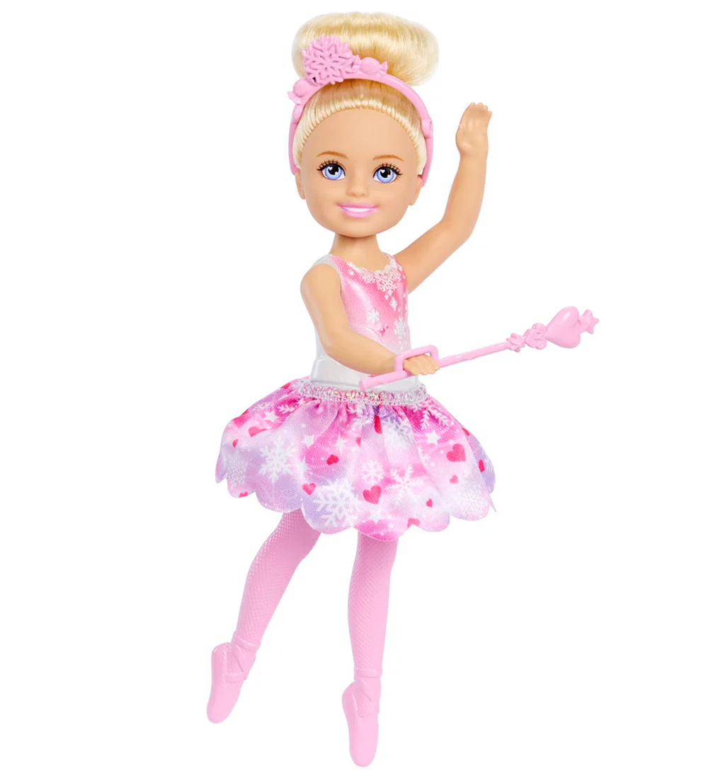 Barbie Puppe – Nussknacker Chelsea Schneefee – Weiß - Barbie - One Size - Puppen Barbie Puppe – Nussknacker Chelsea Schneefee – Weiß - Barbie - One Size - Puppen von Barbie