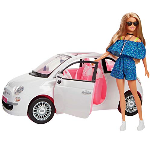 Barbie Puppe und FIAT von Barbie