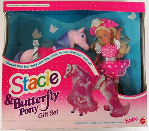 Barbie STACIE & Butterfly Pony Gift Set (1993) von Barbie
