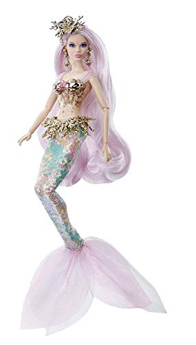 Barbie Sammler Meerjungfrau Enchantress Fantasy Puppe mit rosa und blauen Haaren von Barbie