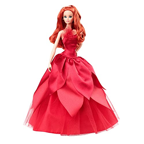 Barbie Signature 2022 Holiday Doll With Red Hair, Collectible Series von Barbie