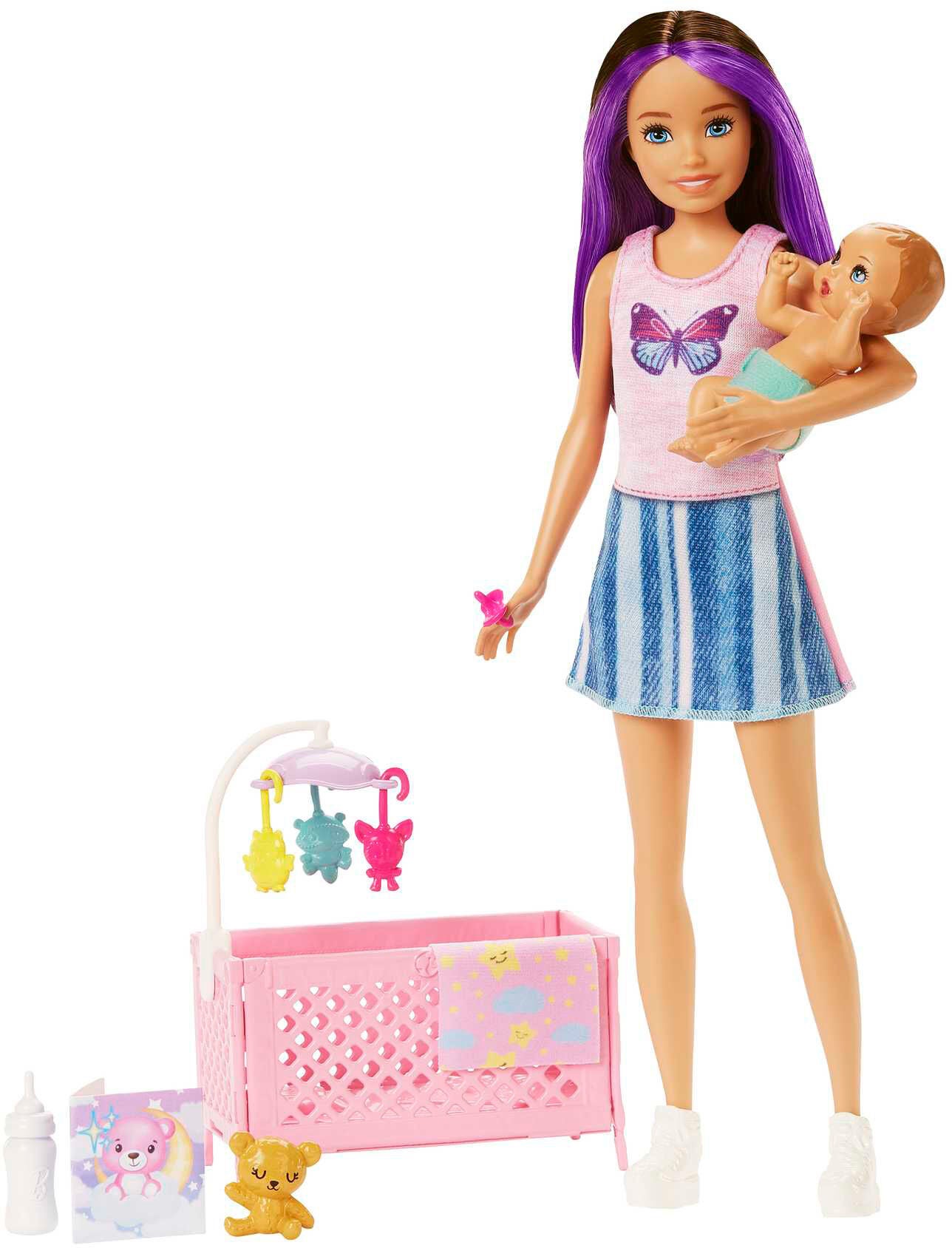 Barbie Skipper Babysitters Puppe mit Baby von Barbie