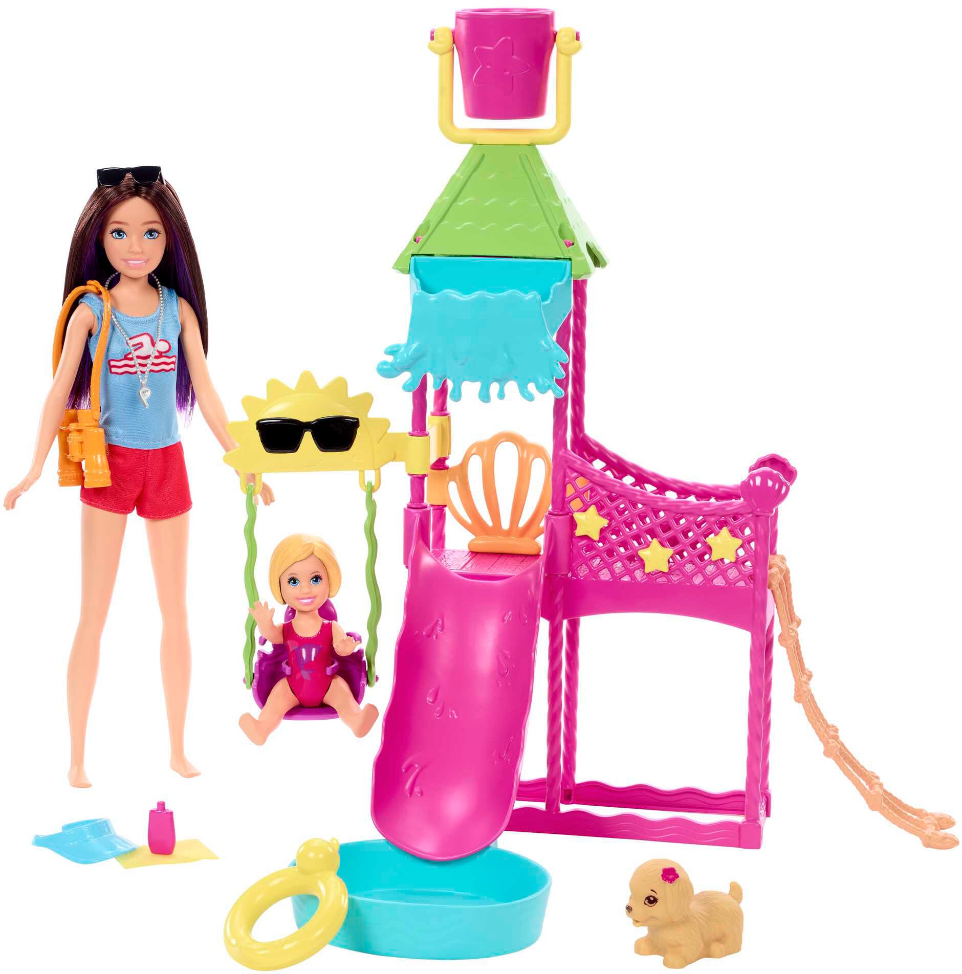 Barbie Skipper First Jobs Puppen und Accessoires Water Park von Barbie