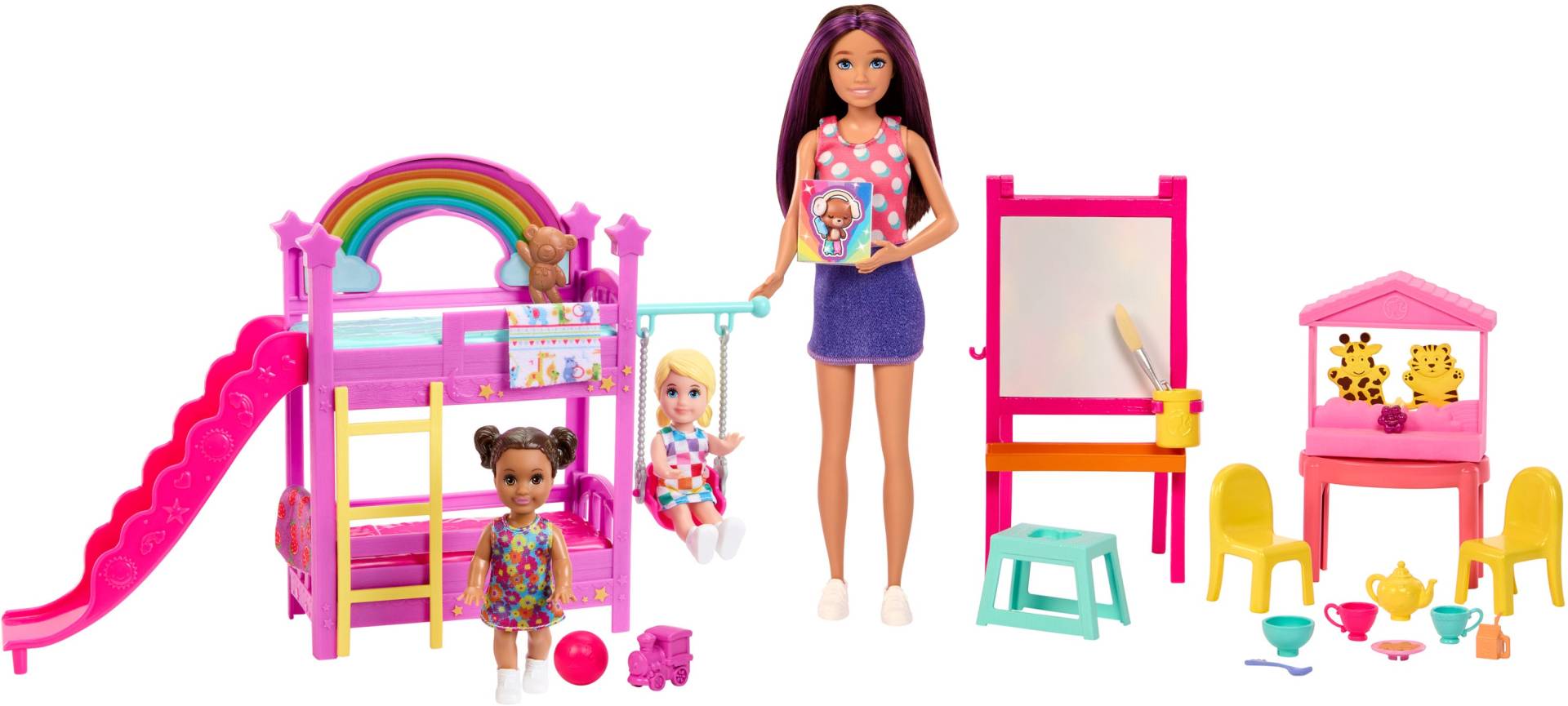 Barbie Skipper First Jobs Spielset mit Puppen Kindergarten von Barbie