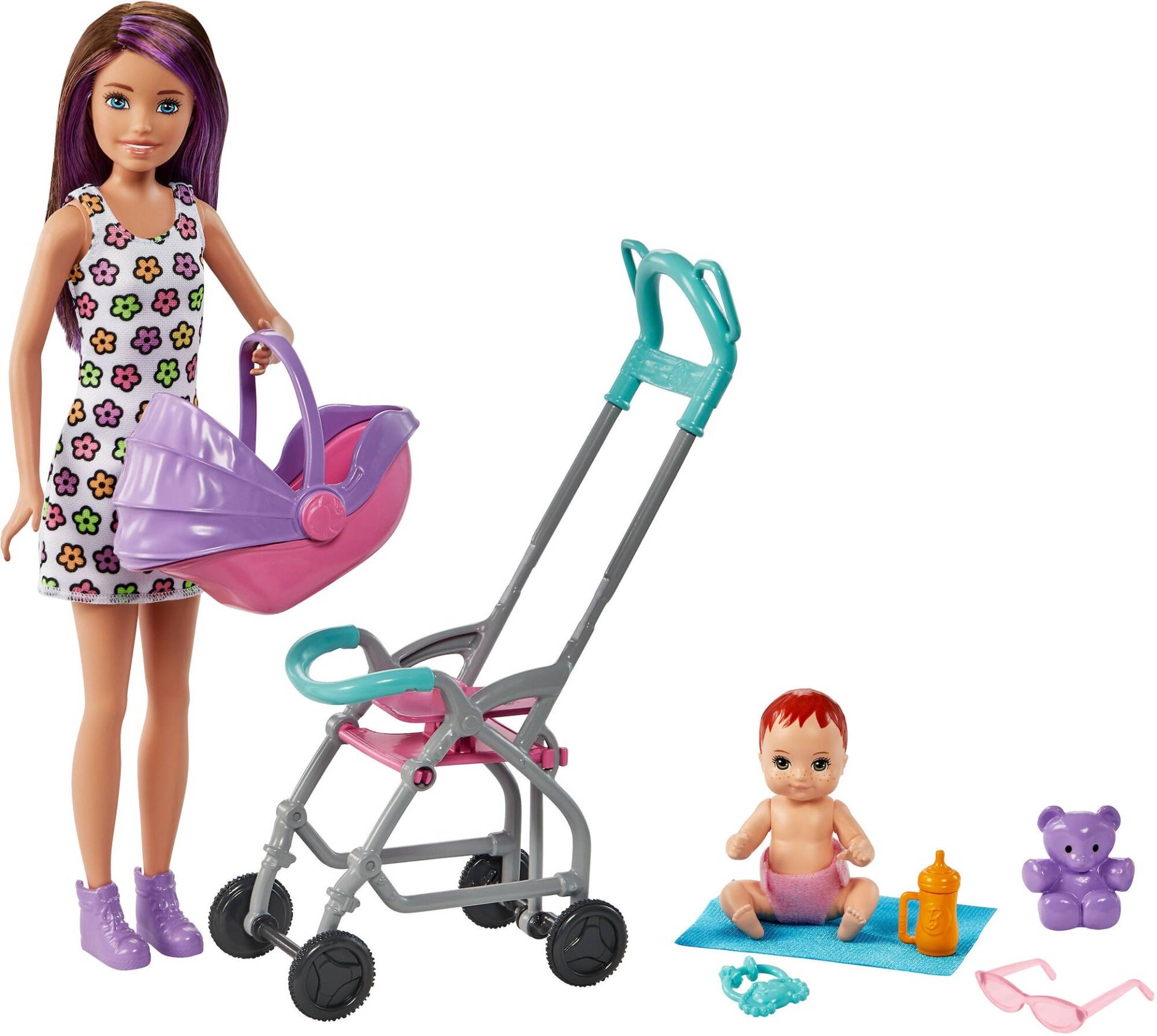 Barbie Skipper Puppe Kinderwagen Spielset von Barbie