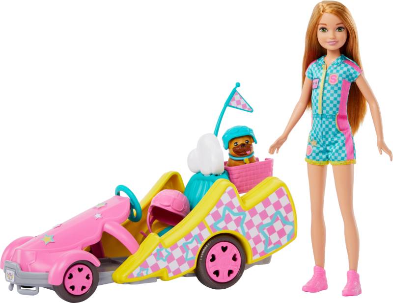 Barbie Stacie Puppe mit Gokart von Barbie