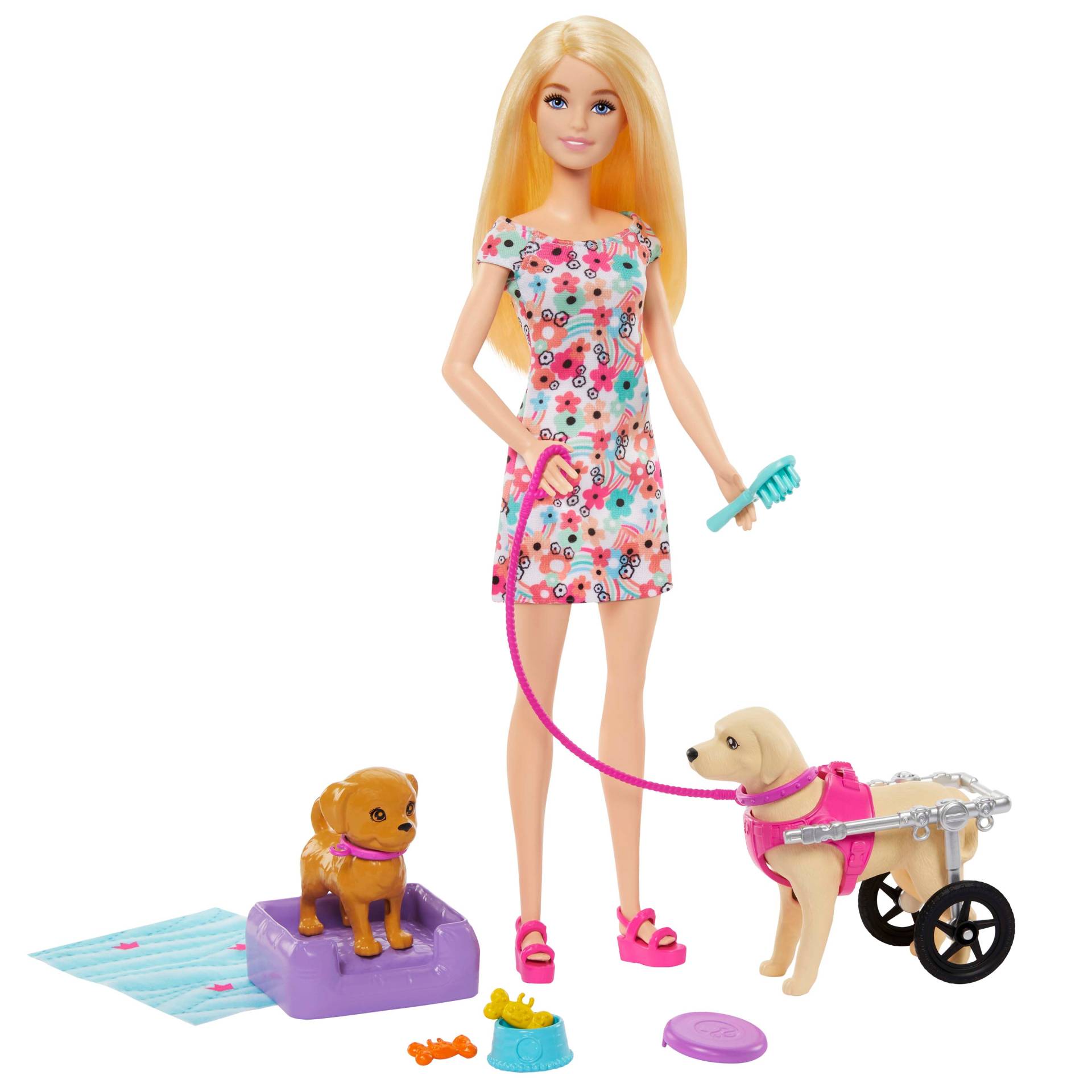 Barbie Walk and Wheel Spielset Haustier, Puppenhaus von Barbie