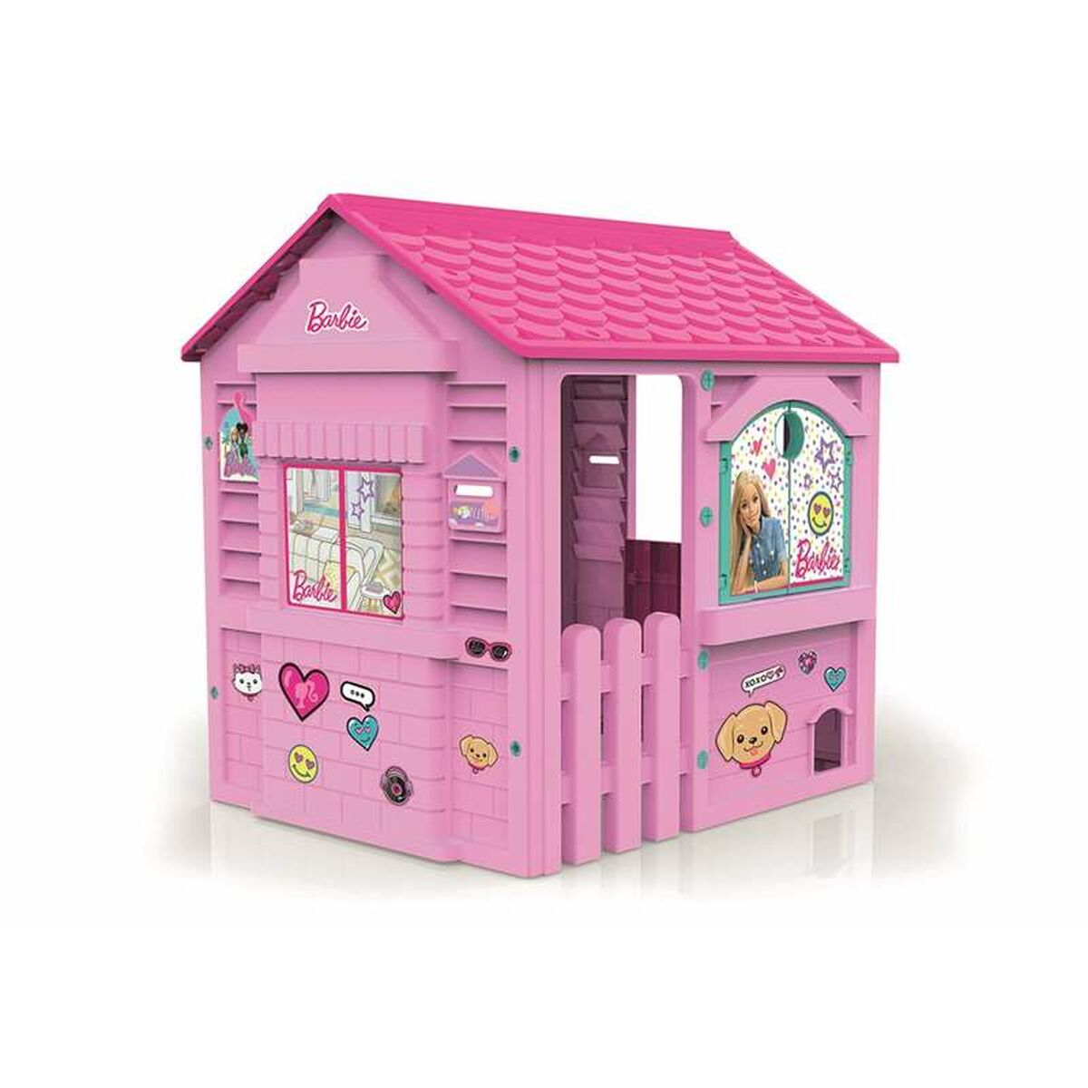 Kinderspielhaus Barbie 84 x 103 x 104 cm Rosa von Barbie