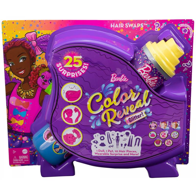 Color Reveal Ultimate Purple Surprise Barbie-Puppe von Barbie