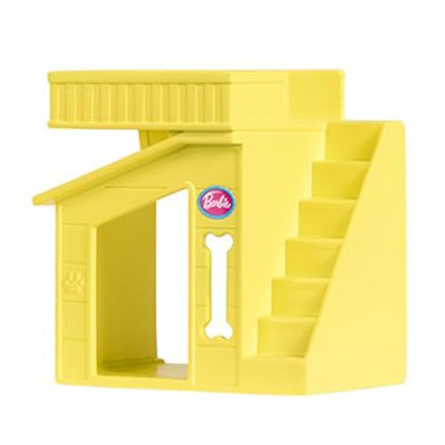 Ersatzteil für Barbie Puppe Dreamhouse Puppenhaus Spielset HMX10 - Ersatz Gelb Hund Spielhaus von Barbie