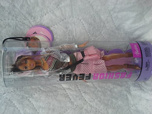 Kayla Fashion Fever Silver Top and Pink Skirt Nod Hair Pink Purse and Boots von Barbie