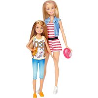 MATTEL DWJ63 DWJ64 Barbie Schwestern 2er-Pack Puppen Barbie & Stacie von Barbie