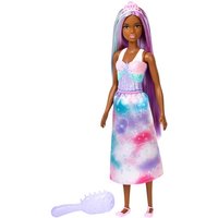 MATTEL FXR95 Barbie Dreamtopia Zauberhaar-Königreich Puppe (lila Haare) von Barbie