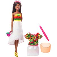 MATTEL GBK19 Barbie loves Crayola Fruchtiger Farbenmix Puppe & Moden (AA) von Barbie