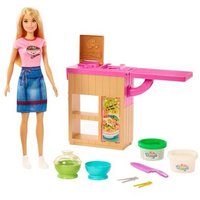 MATTEL GHK43 Barbie Pasta-Spielset mit Puppe (blond) von Barbie