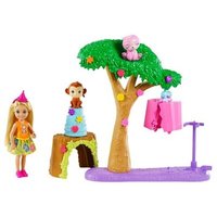 MATTEL GTM84 Barbie und Chelsea "Dschungelabenteuer" Pinataspaß-Spielset von Barbie