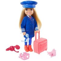 MATTEL GTN86 GTN90 Barbie Chelsea Pilotin Puppe von Barbie