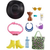 MATTEL GWC28 GRC14 Barbie Fashions Storytelling Pack Accessoires Set Urlaub von Barbie