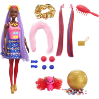 MATTEL HBG38 HBG40 Barbie Color Reveal Hair Feature Spielset - Bows von Barbie