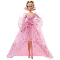 MATTEL HCB89 Barbie Signature Birthday Wishes Puppe mit rosa Kleid von Barbie