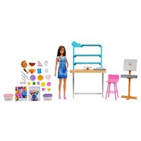 MATTEL HCM85 Barbie Wellness Kunst- & Kreativ-Atelier von Barbie